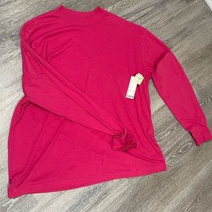 Urban Outfitters Mock Neck long sleeve - “Raspberry”